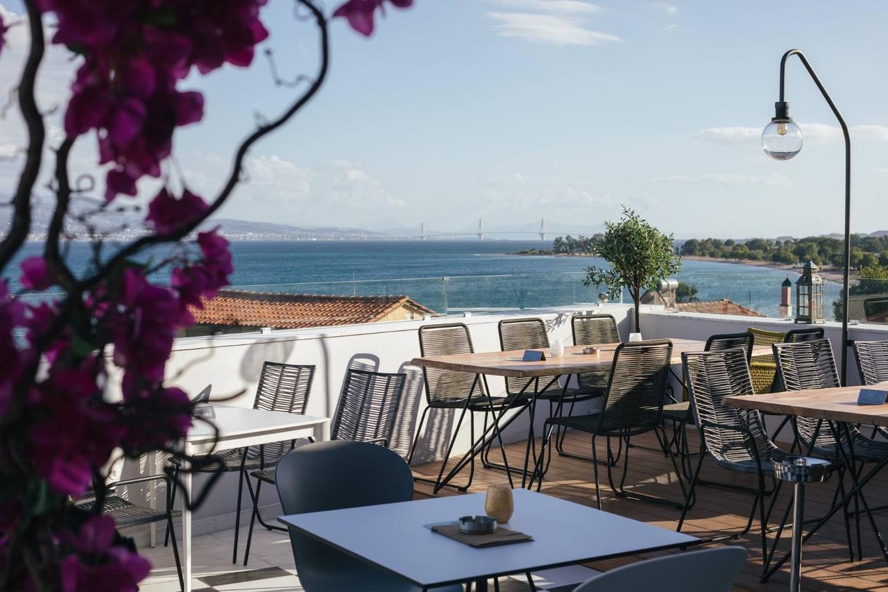 Amaryllis Hotell Návpaktos Eksteriør bilde