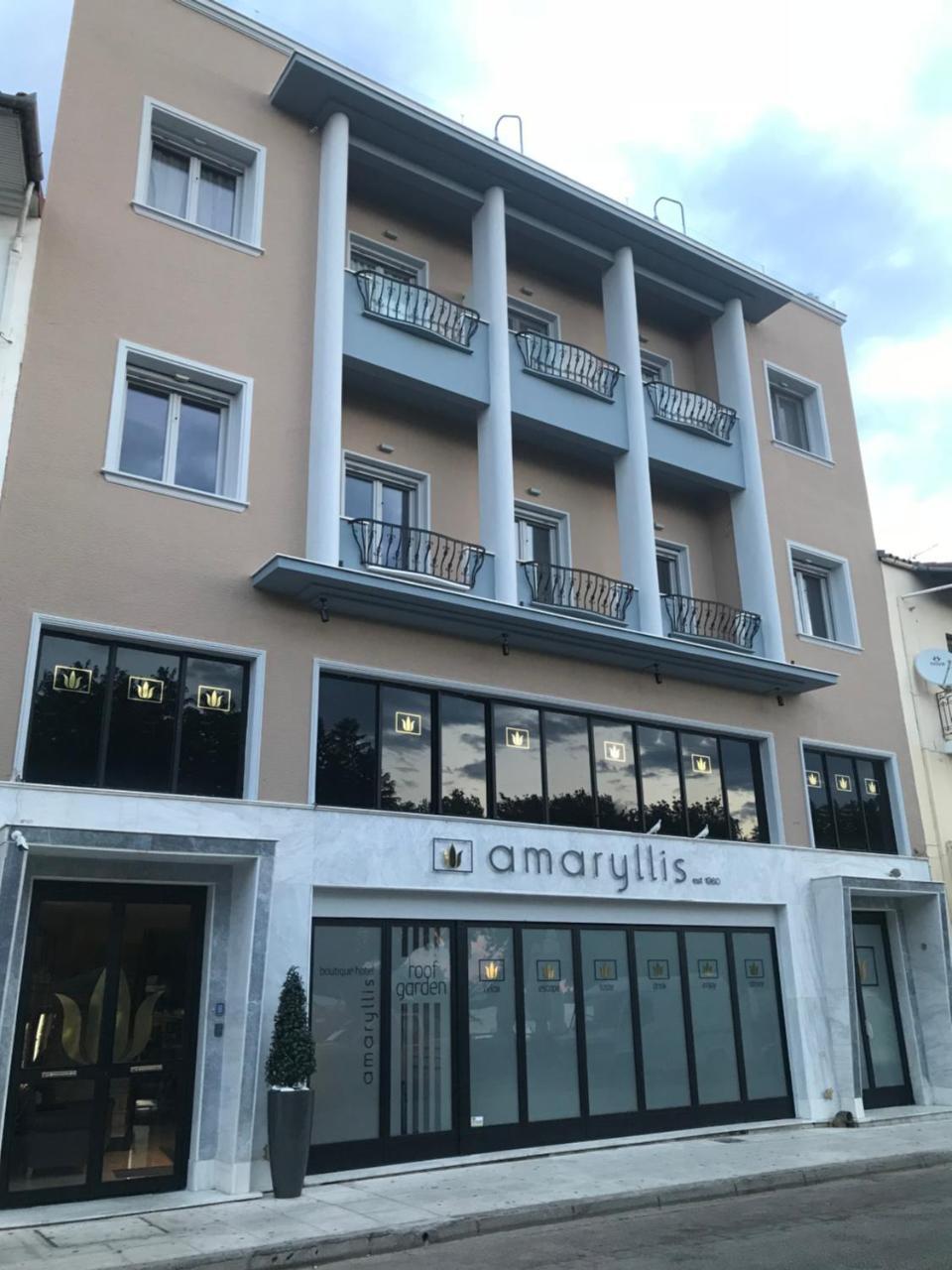 Amaryllis Hotell Návpaktos Eksteriør bilde